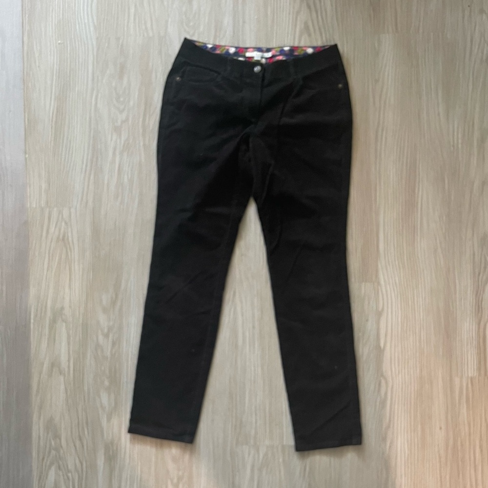 boden black corduroy pants